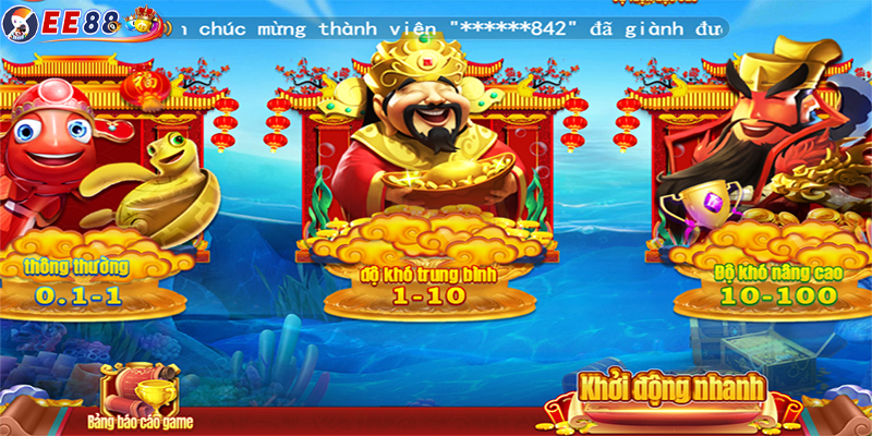 Chinh phục đại dương cùng game bắn cá H5 bạn bắn mới EE88